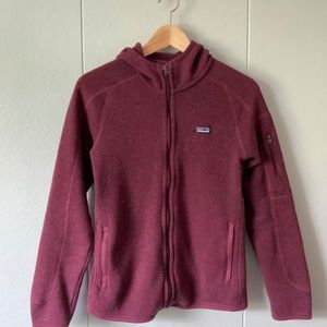 Patagonia Better Sweater Full Zip - Size Small - Chicory Red